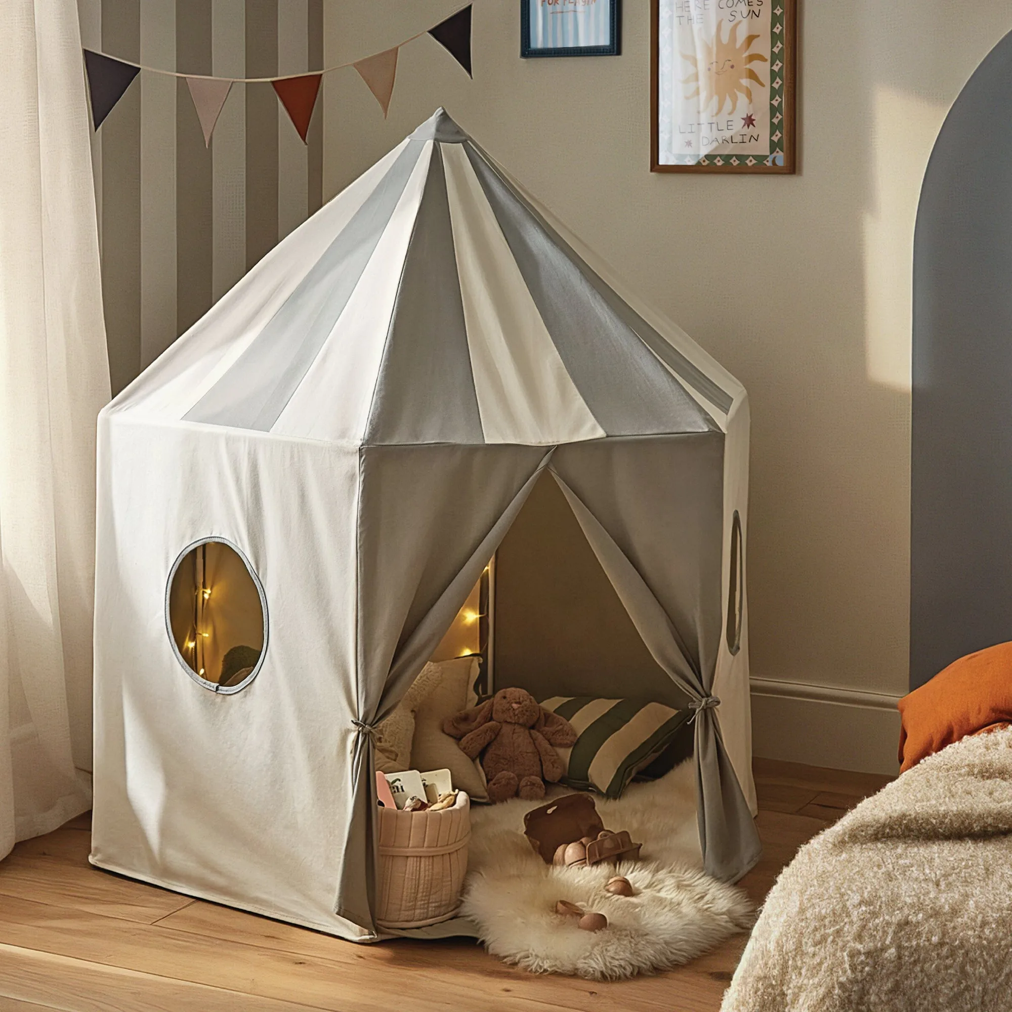 Pavilion Play Tent - Sea Salt