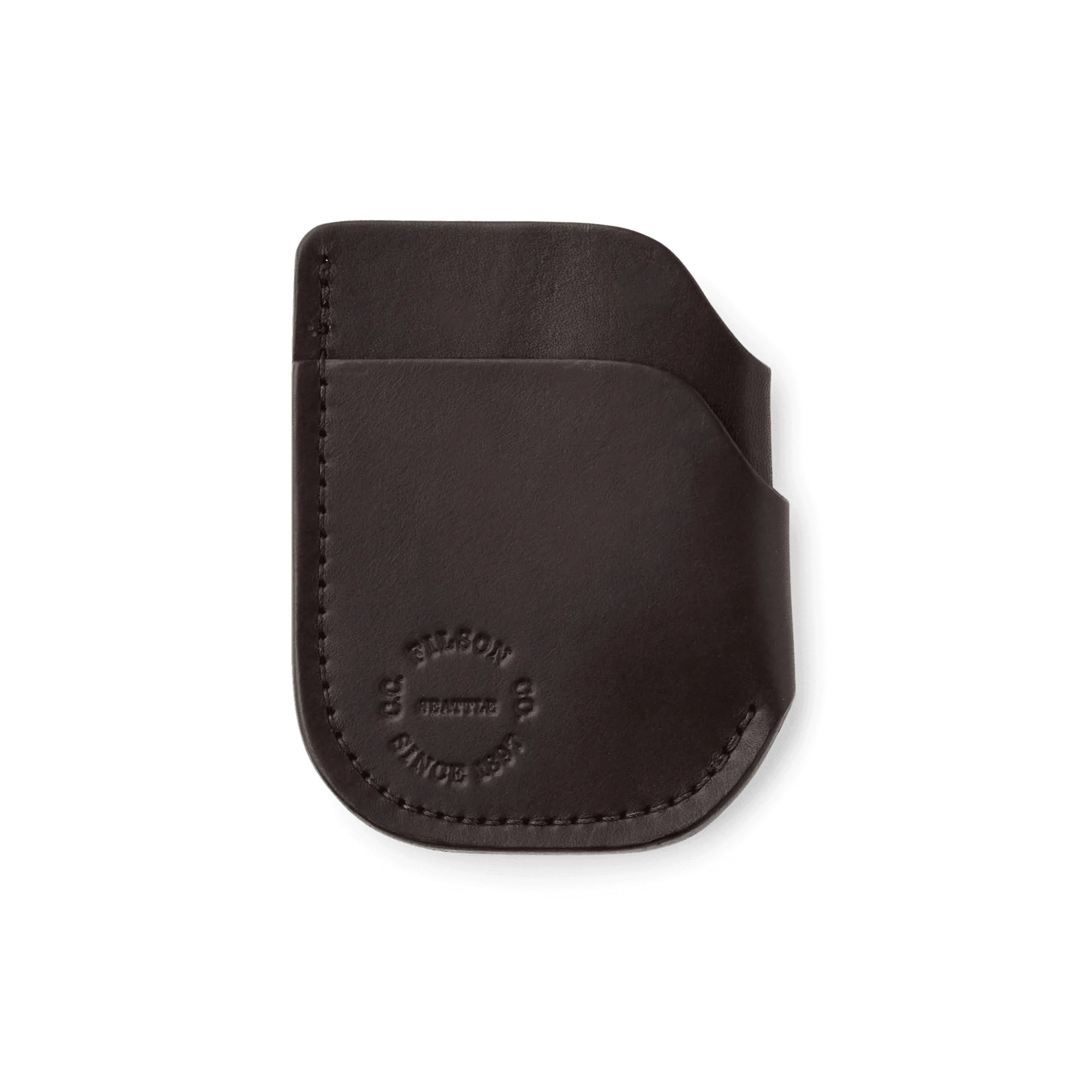 Bridle Leather Front Pocket Cash & Card Case