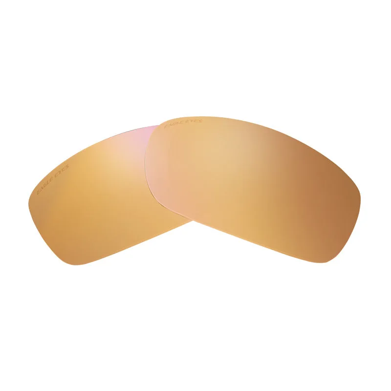 Lente RX Trilenium® Polarizada Champán Dorado Espejo