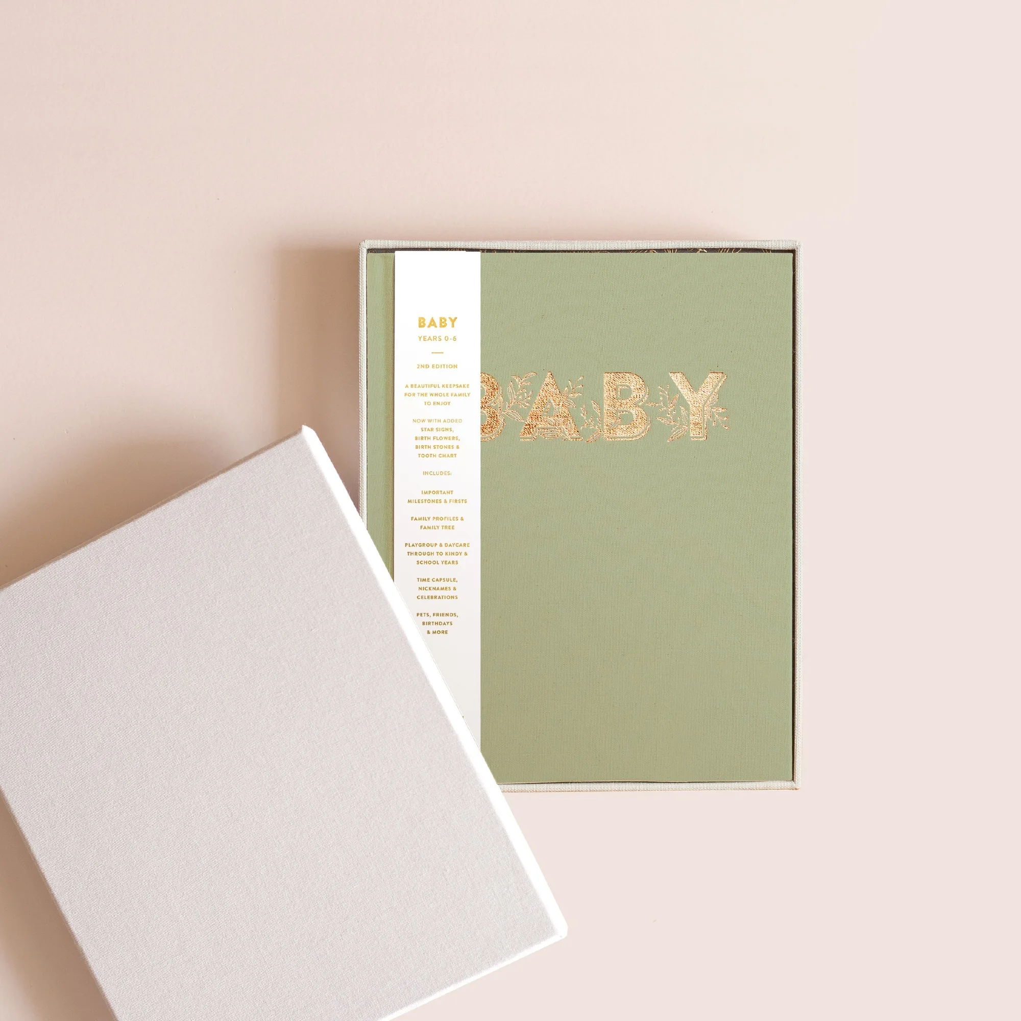 Libro mini para bebé Salvia en caja