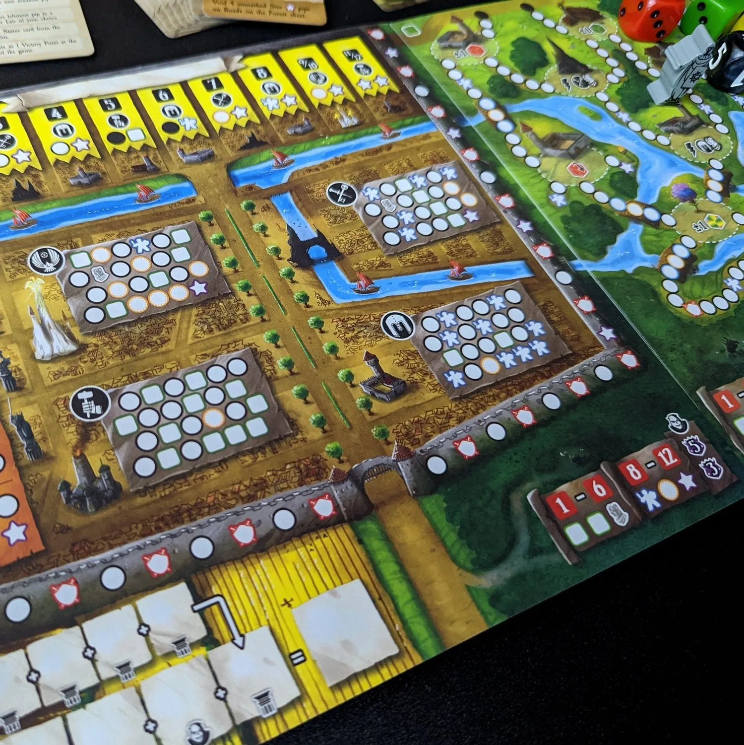 Dice Kingdoms of Valeria Refill Sheets: When to Replace Them