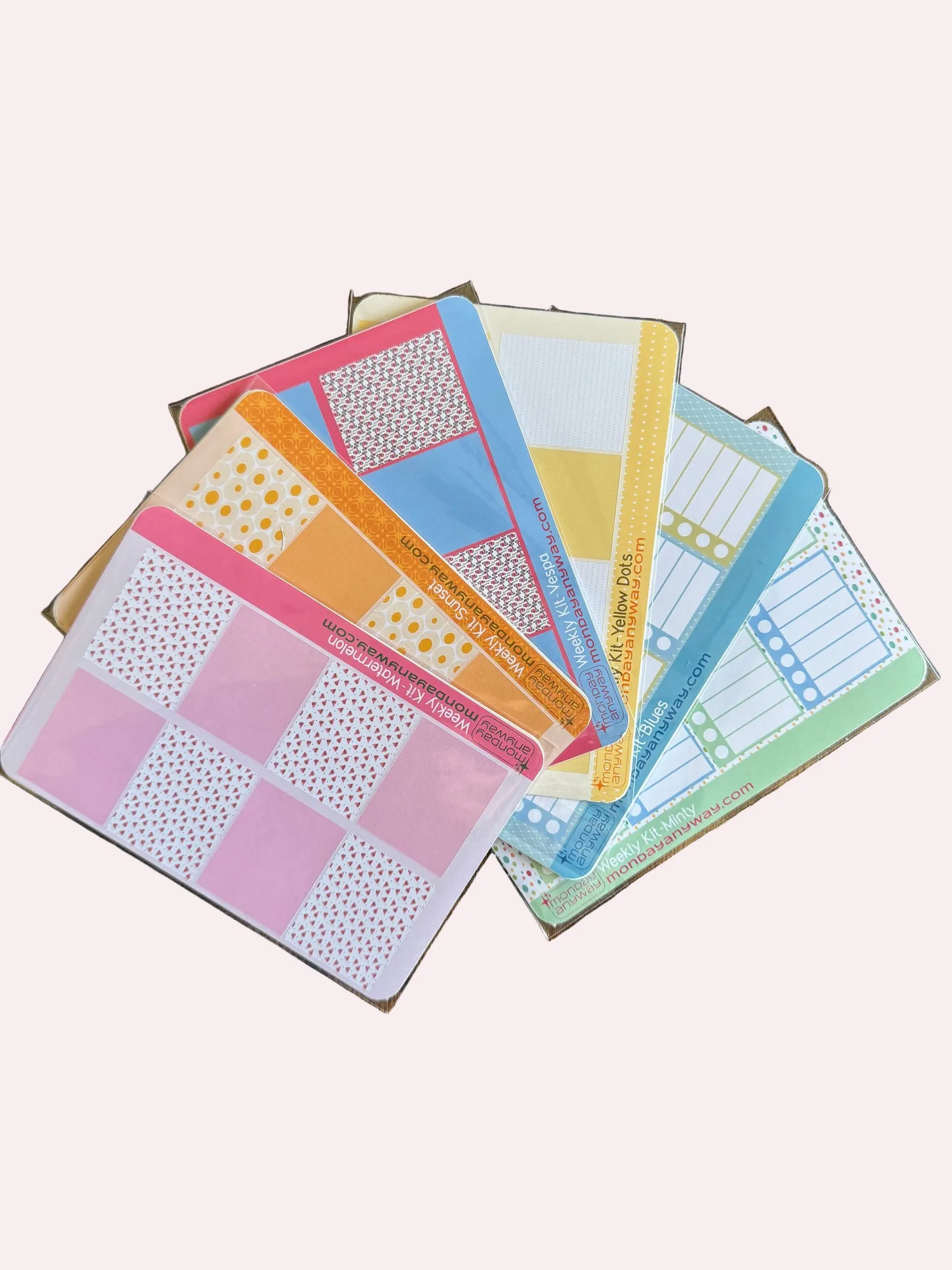 每週貼紙 sheet 套組