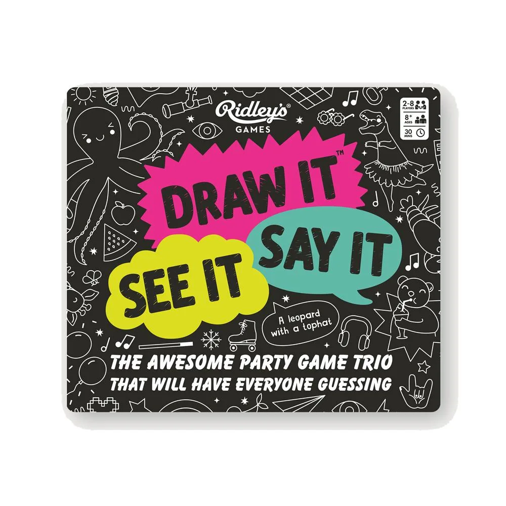 Draw It, See It, Say It spielen: Regeln & Tipps