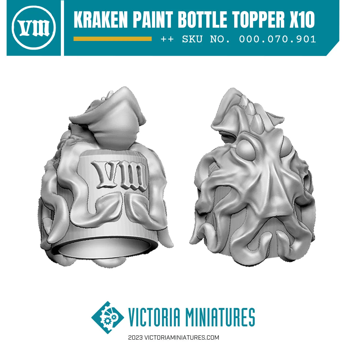 Kraken Paint Bottle Toppers:購入ガイド