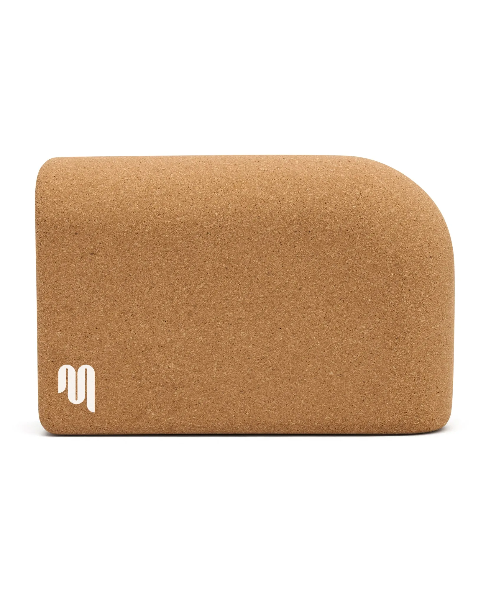 Cork Curved Yoga Block