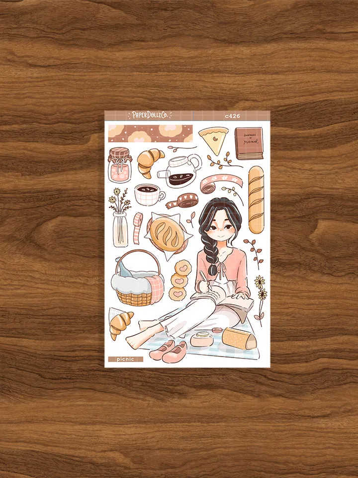 Picnic | Planner Girl | Collection Stickers | C426