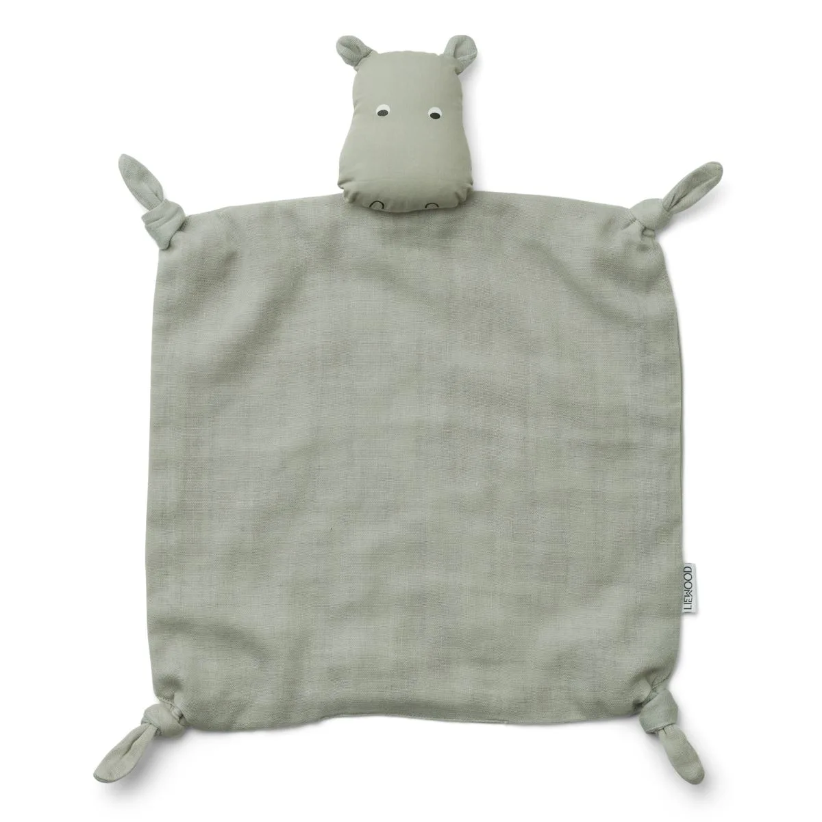 Agnete Cuddle Cloth - Hippo dove blue
