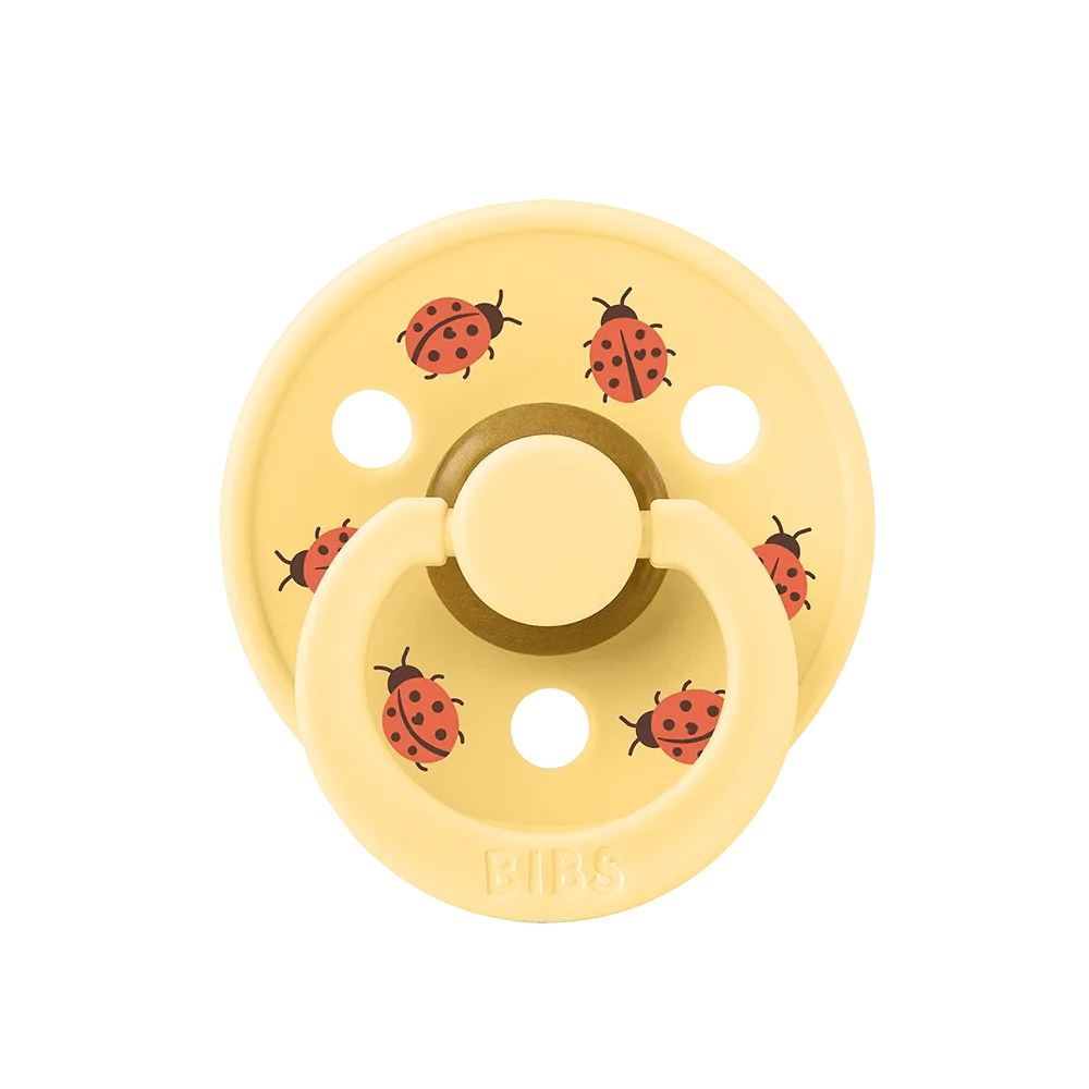 STUDIO Colour Ladybug Friends Pacifier - Pale Butter