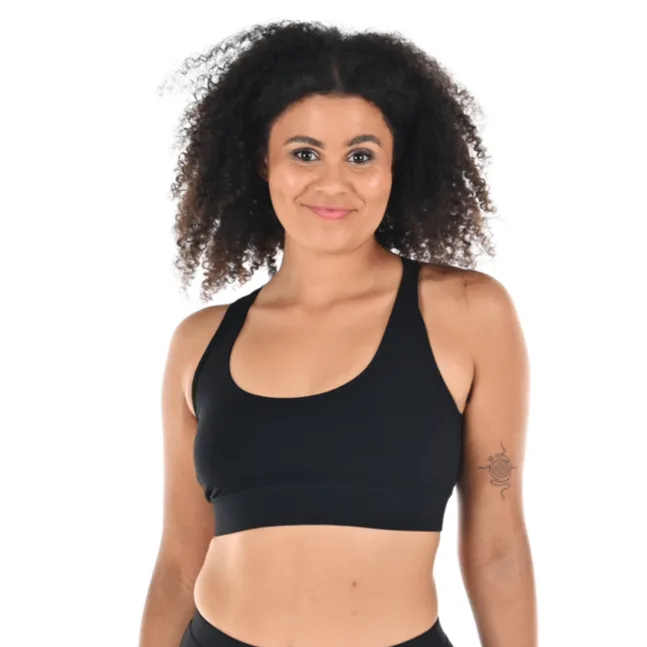 Racerback Bralette - Black