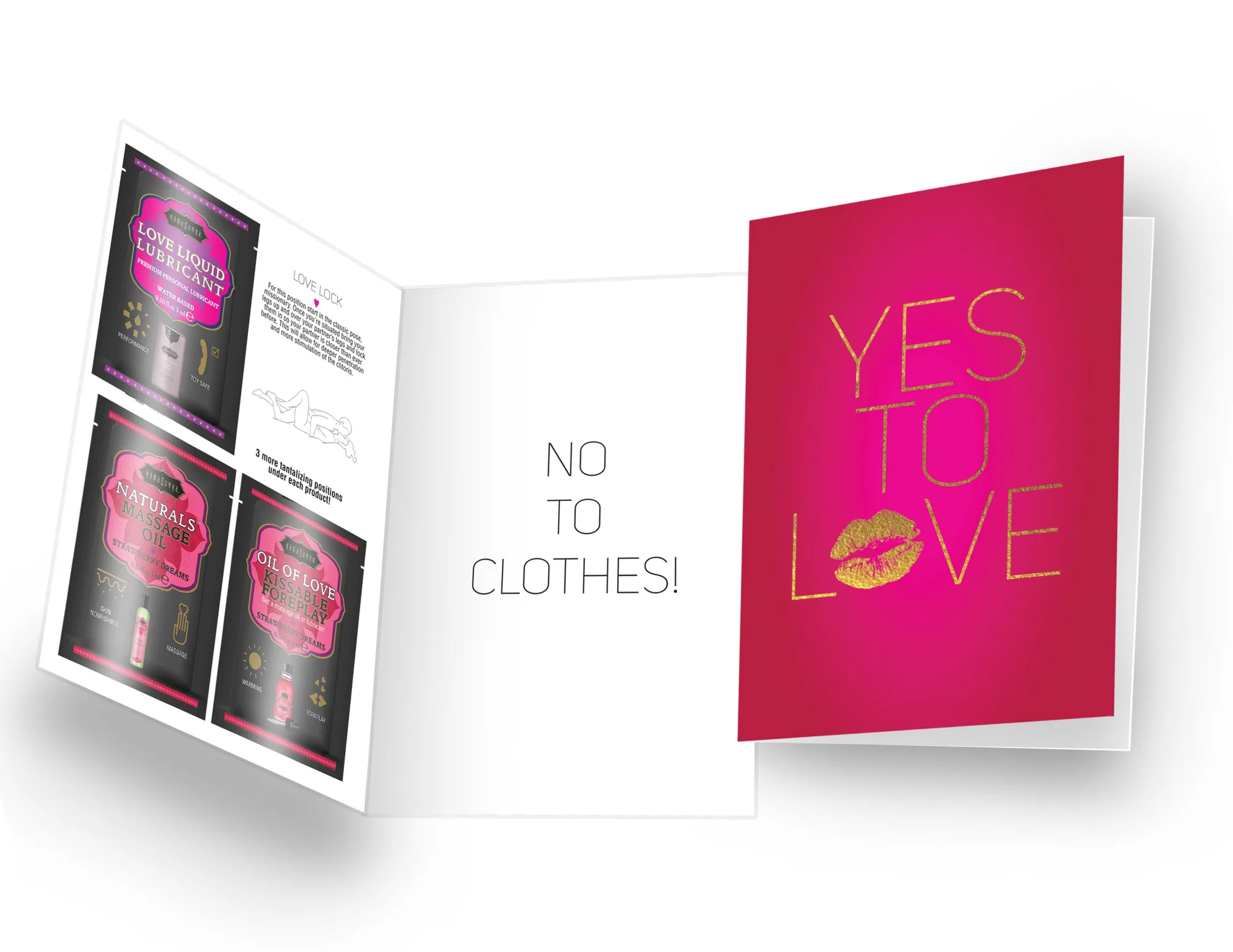 Yes To Love...No To Clothes!