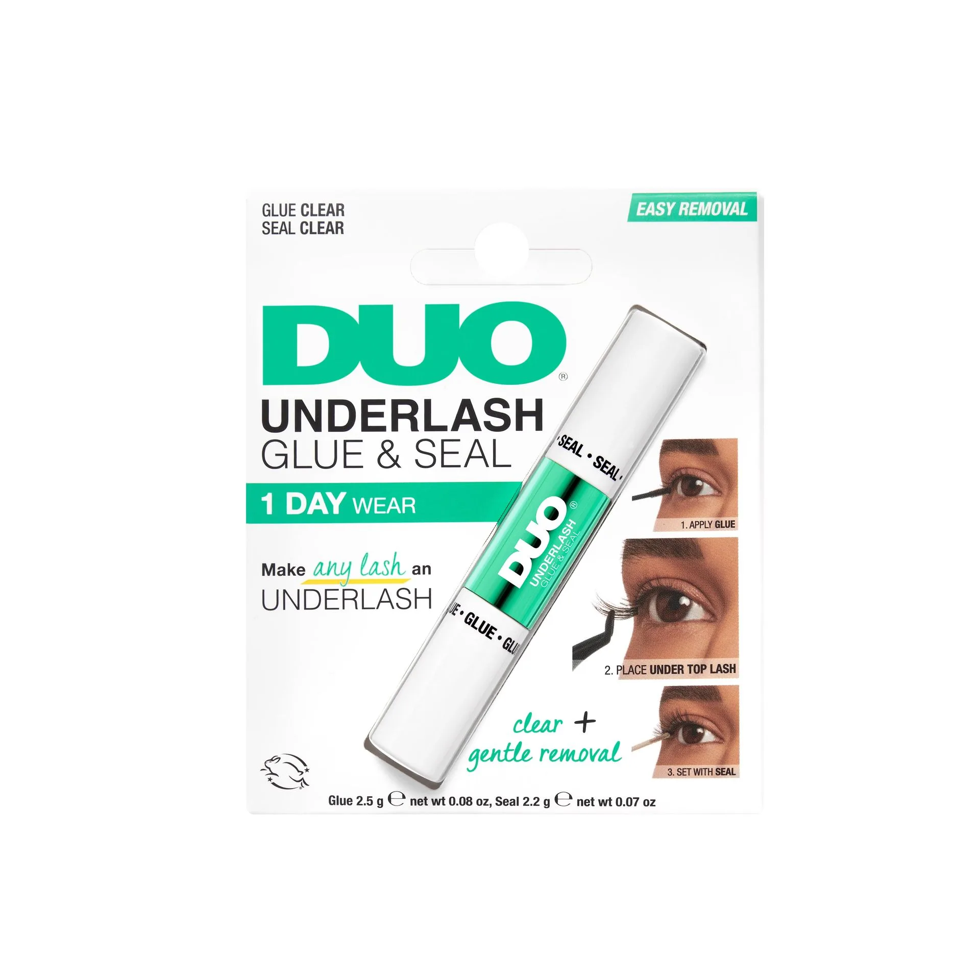 DUO Underlash 1 Day Clear Glue vs Regular Lash Glue