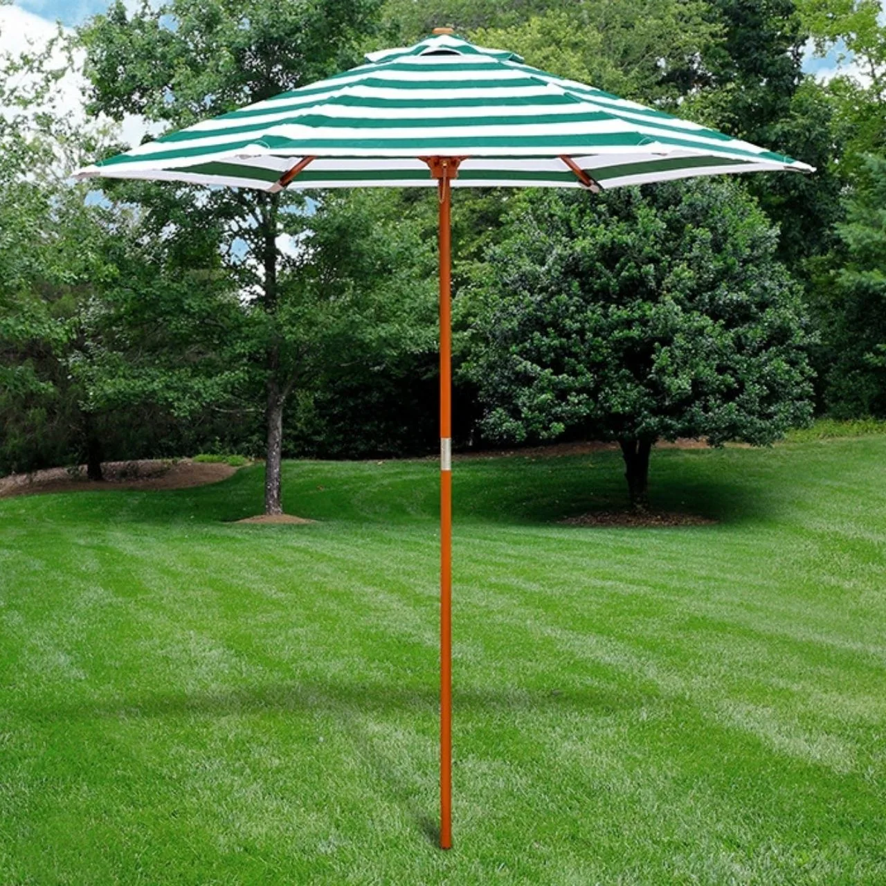 Picnic Table Wooden Replacement Umbrella