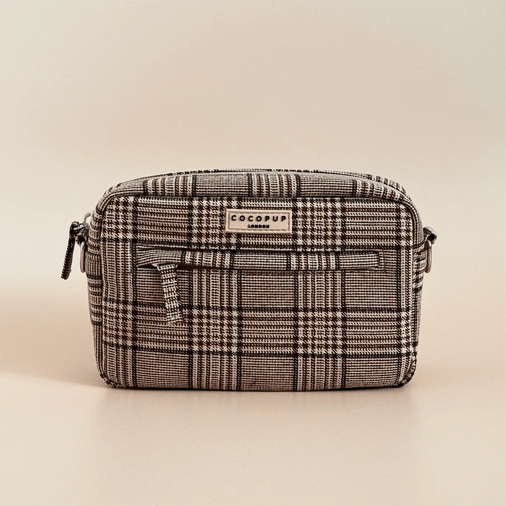 Dog Walking Bag - Pup Plaid