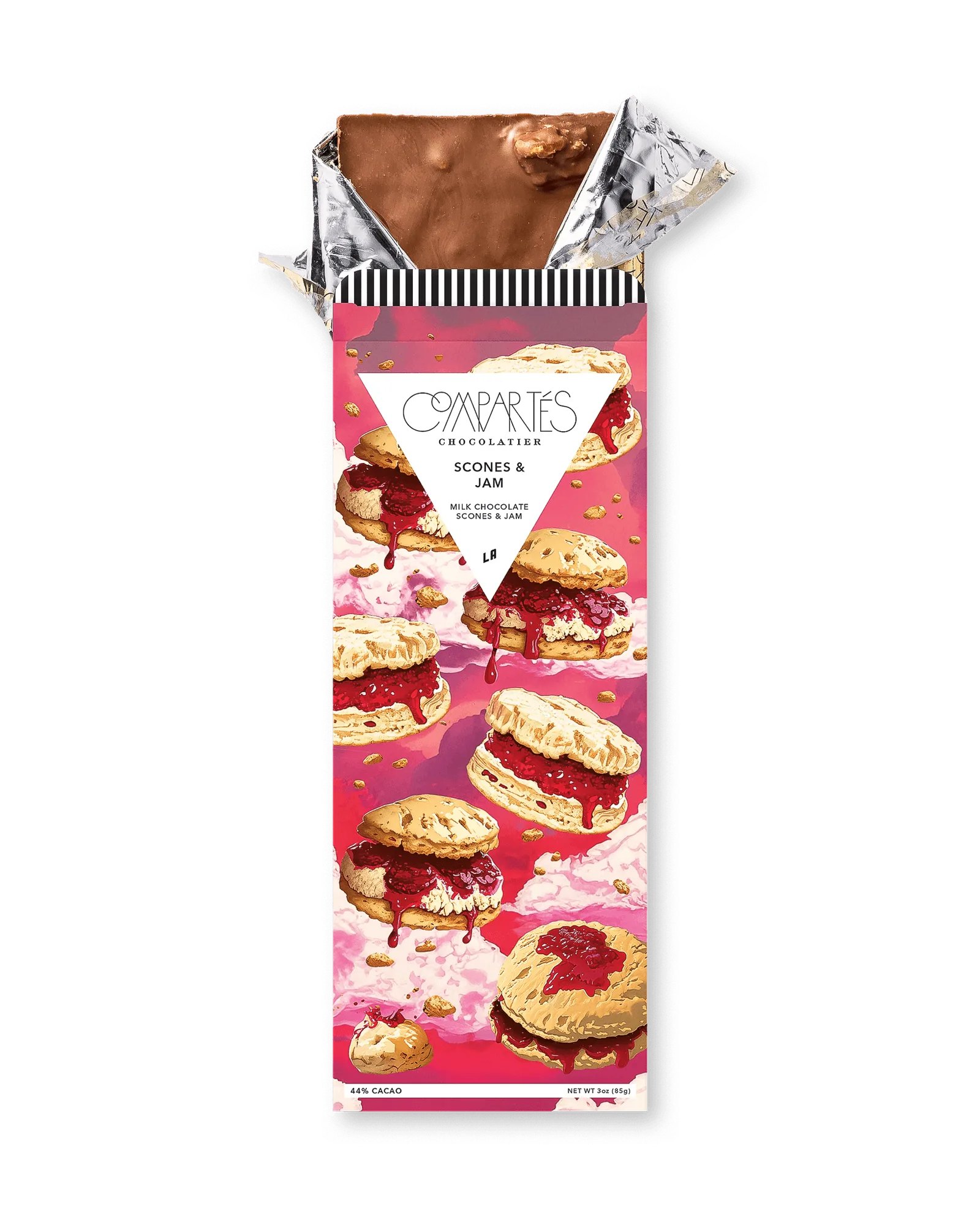 スコーン&ジャム・チョコレートバーの風味プロファイル