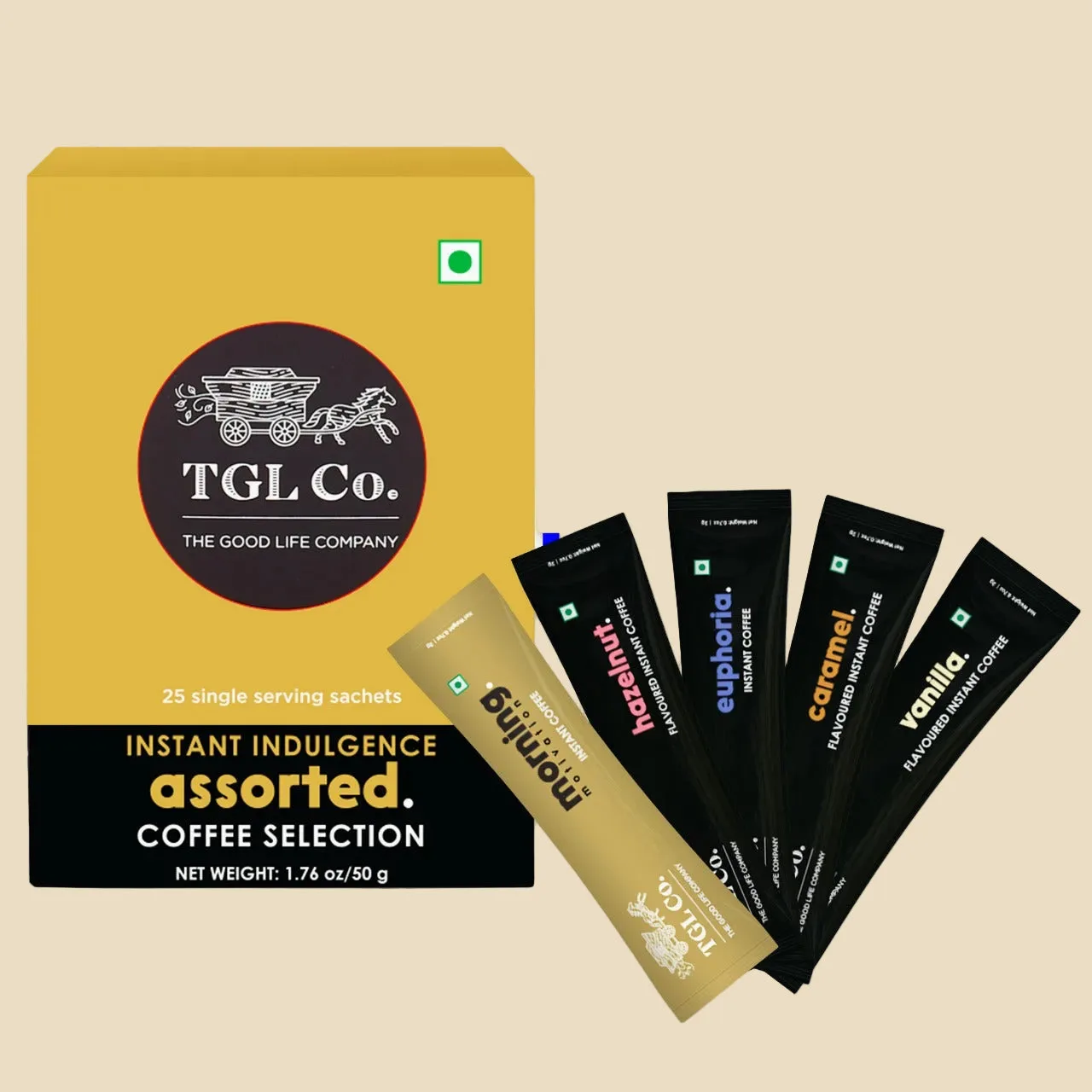 Assorted Instant Coffee - 25 Sachets