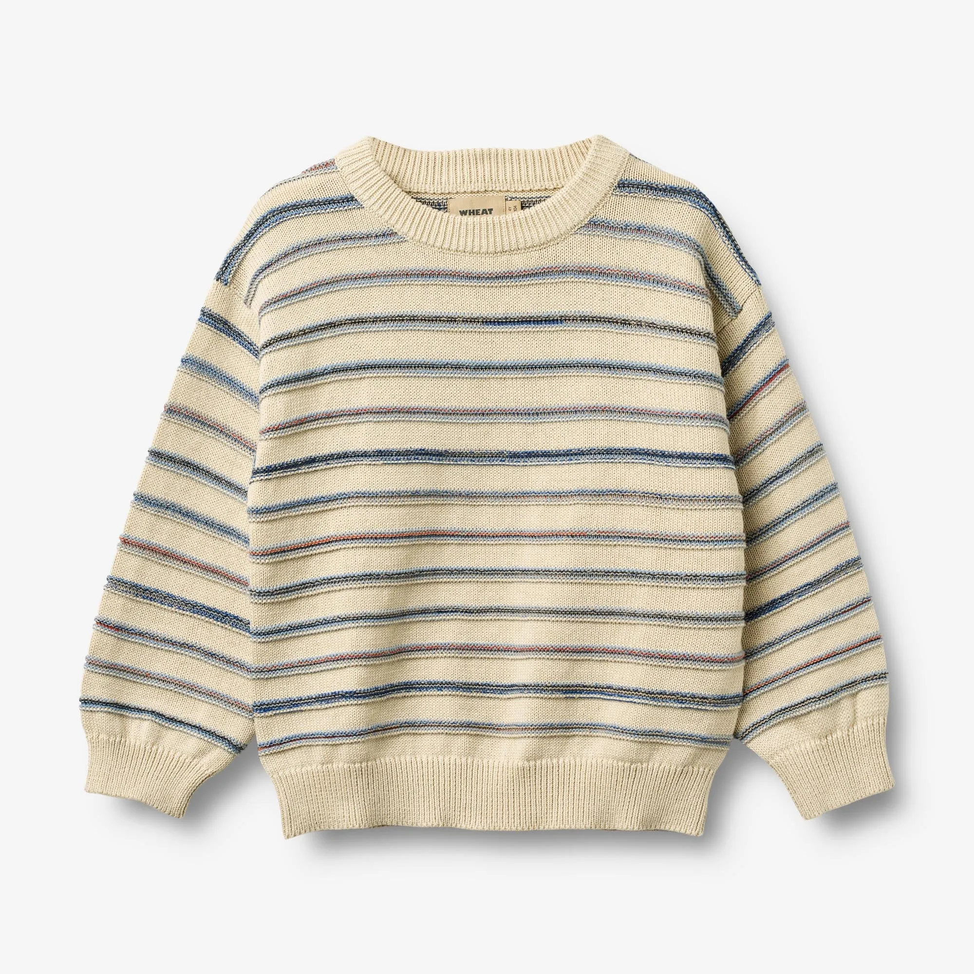 Jacquard Pullover Harlow - sandshell stripe