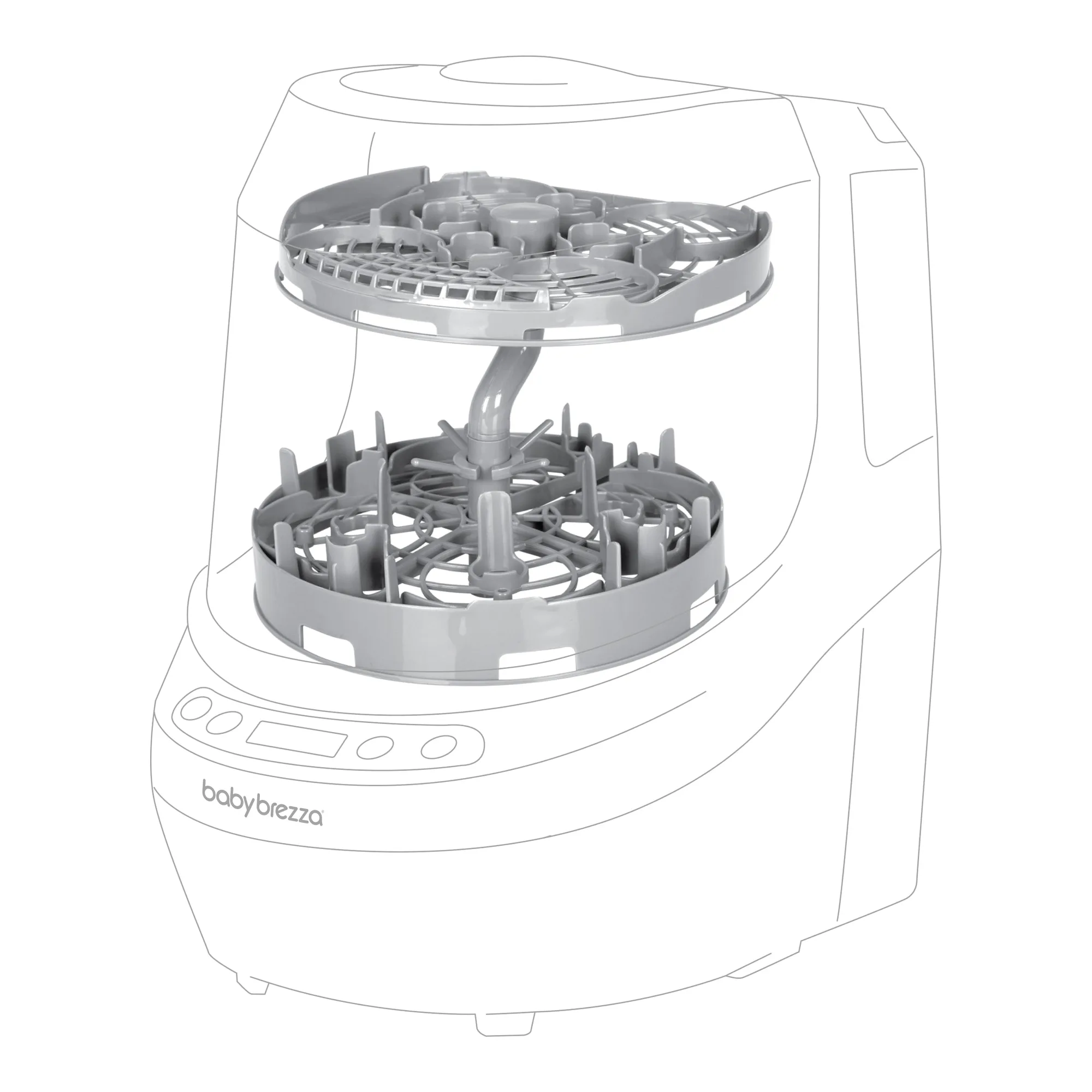 Brustpumpen‑Ständer für Bottle Washer Pro®