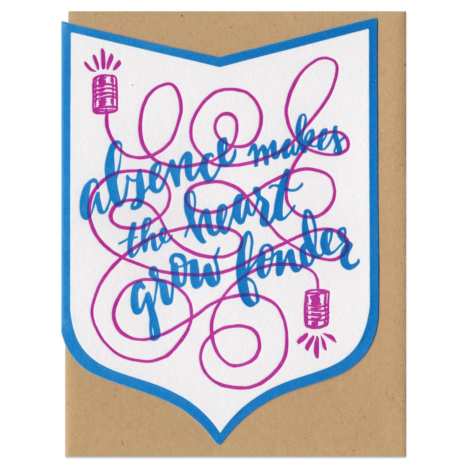 Absence Makes the Heart Grow Fonder Greeting Card