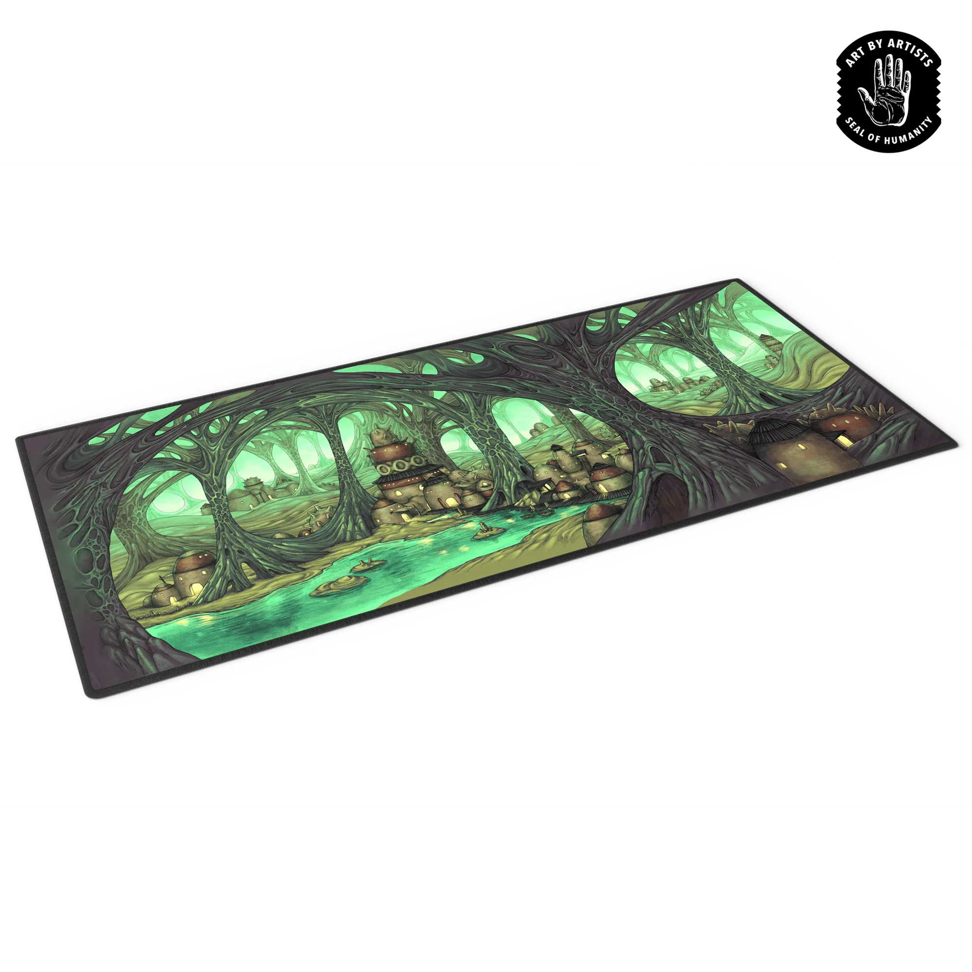 Comparatif des tapis de bureau Curator Arcane Landscapes