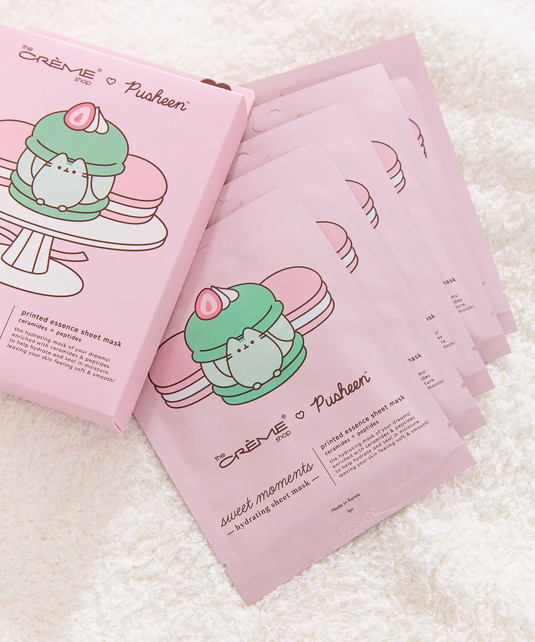 The Crème Shop x Pusheen Sweets Sheet Masks - 5-pack