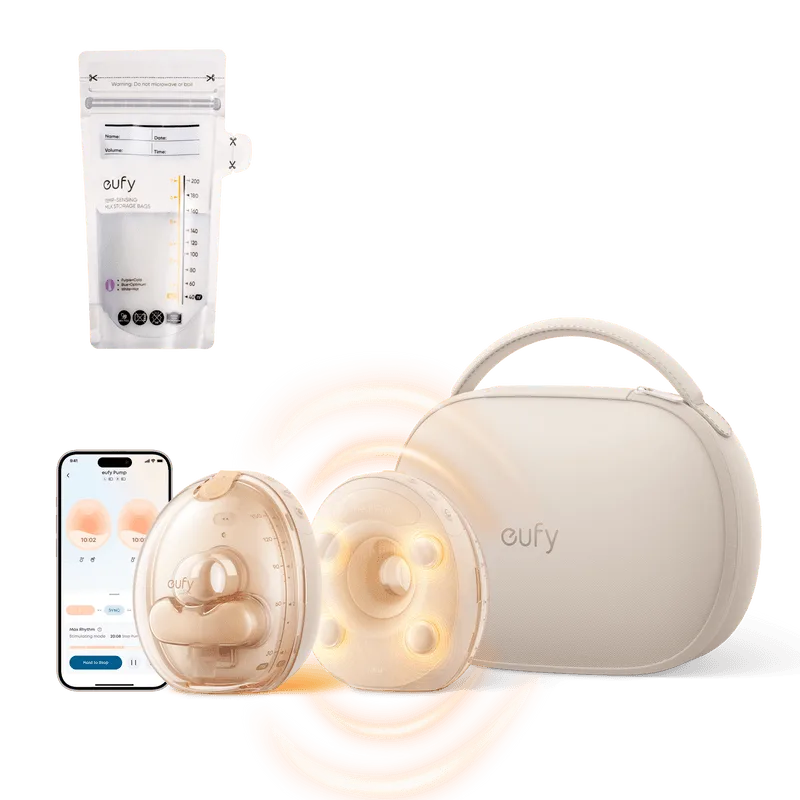 eufy S2 Pro Breast Pump with Milk Bag