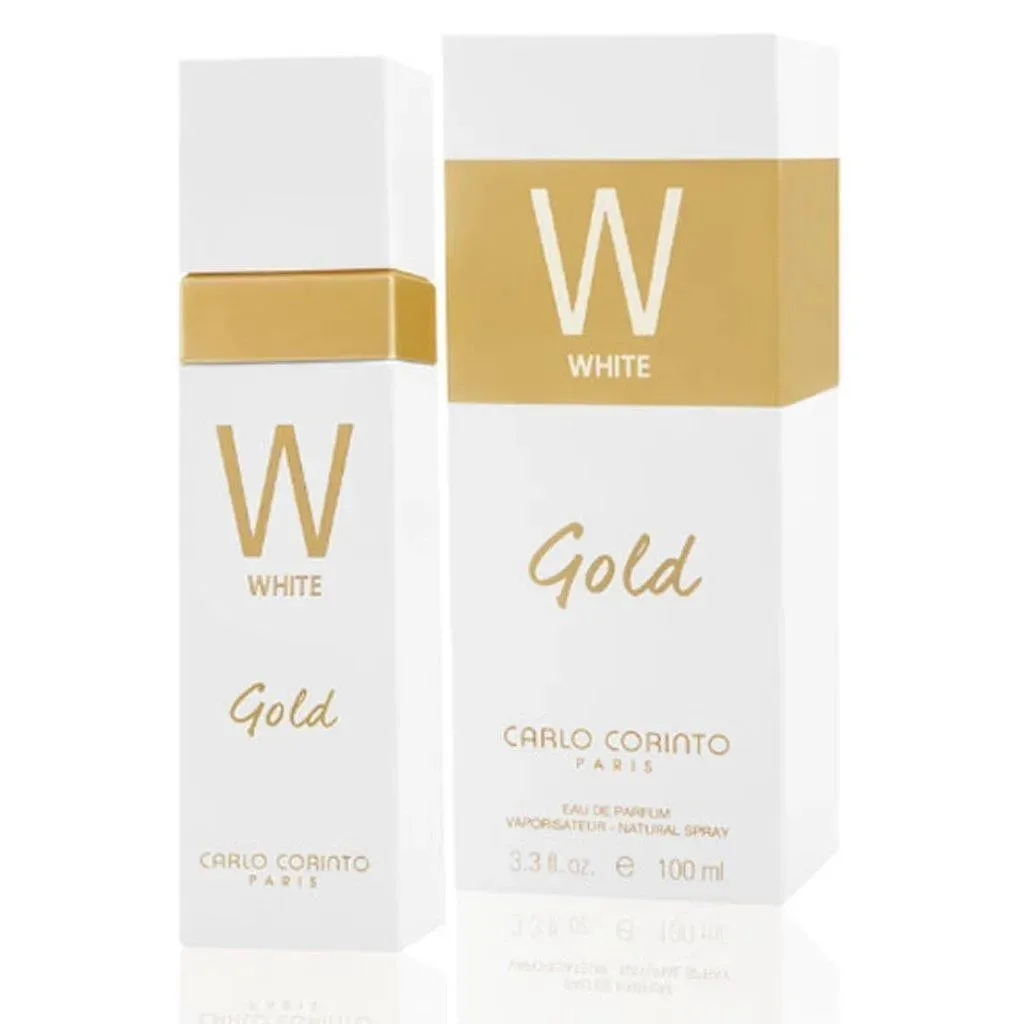 Perfume White Gold para Mujer de Carlo Corinto Eau de Toilette 100ML
