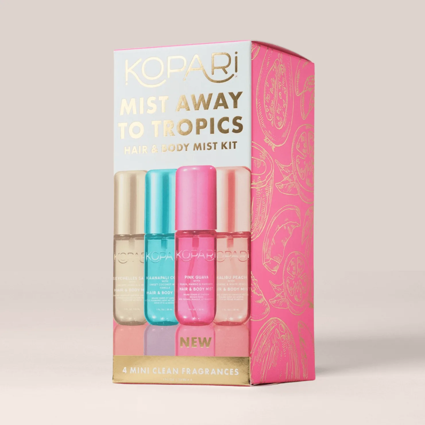 مقارنة بين رذاذ Mist Away To Tropics و Passion Fruit Sorbet من Kopari: أيهما تختار؟