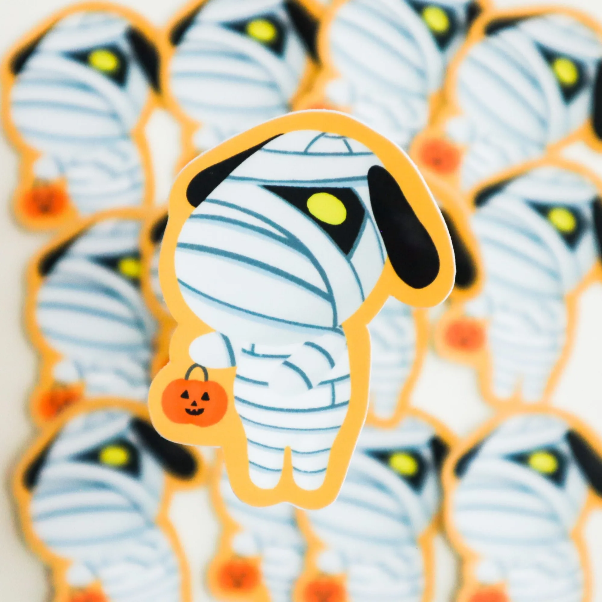 Lucky from Animal Crossing Sticker