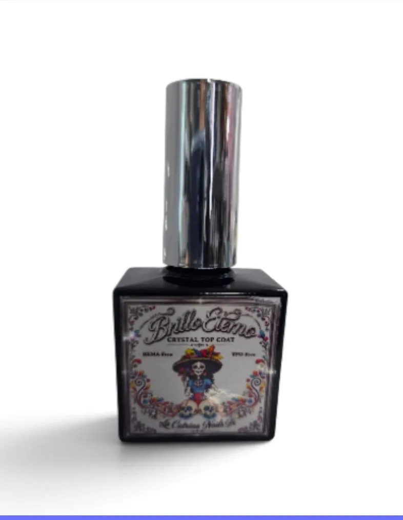 Frasco Eternal 18 ml ~ Brillo Eterno | Top Coat Cristal ~ Verniz de gel sem HEMA nem TPO