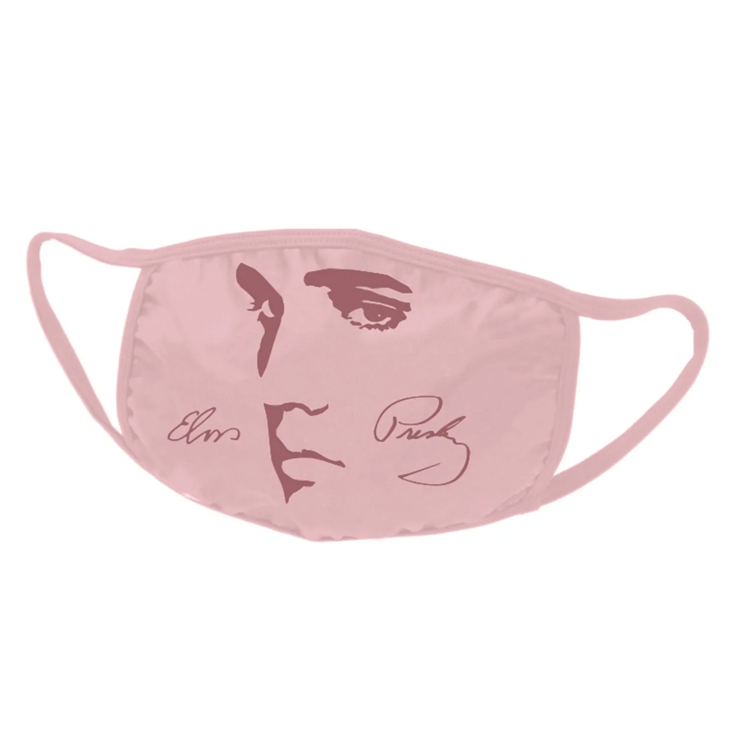 Mascarilla facial con perfil firmado de Elvis Presley