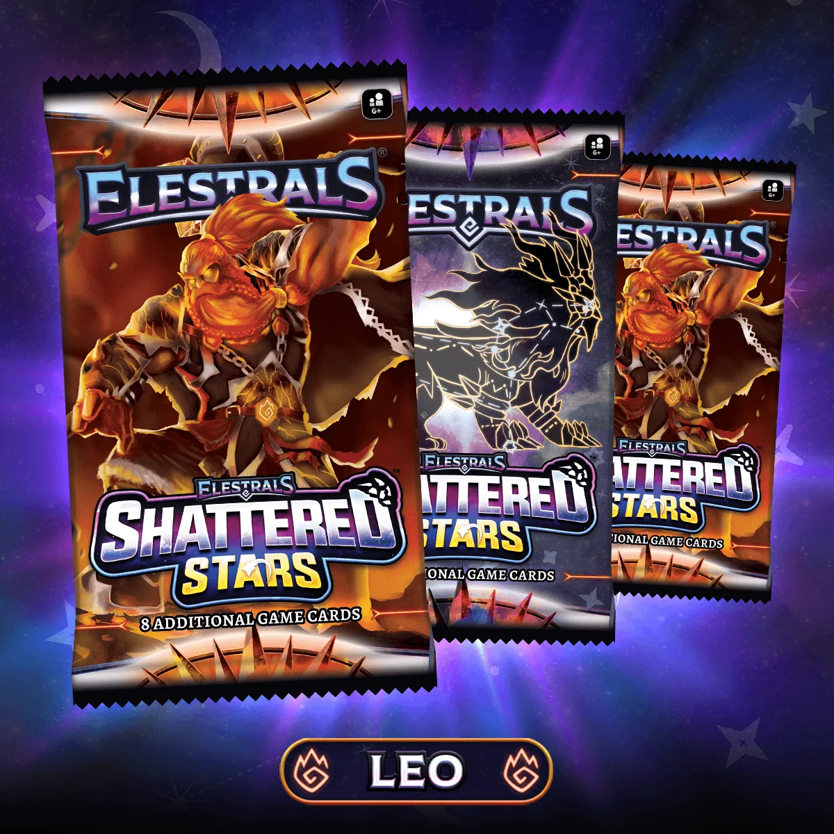 Elestrals TCG: Leo Fire Bundle - Zodiac (Shattered Stars)