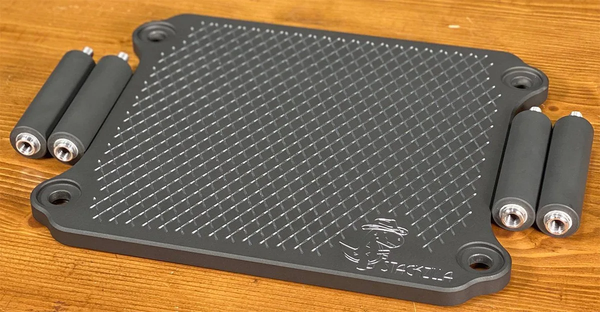 Kit d'étagère supplémentaire d'isolation pour équipement audio StackZilla Custom