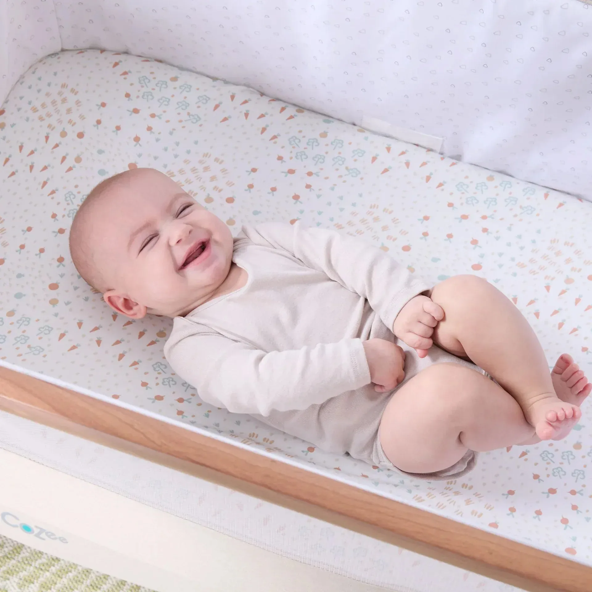 Tutti Bambini Bedside Crib Fitted Sheets (2 Pack) - Good Life