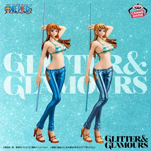 One Piece Glitter & Glamours Nami vs. Erikoisväri versio