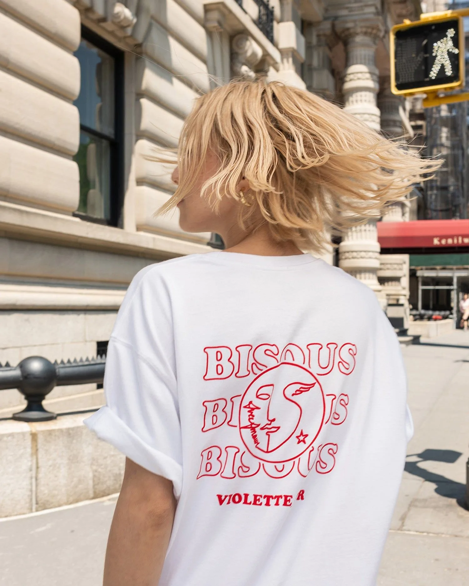Style 'Ça a toujours été toi' T-shirten til hverdagsbrug