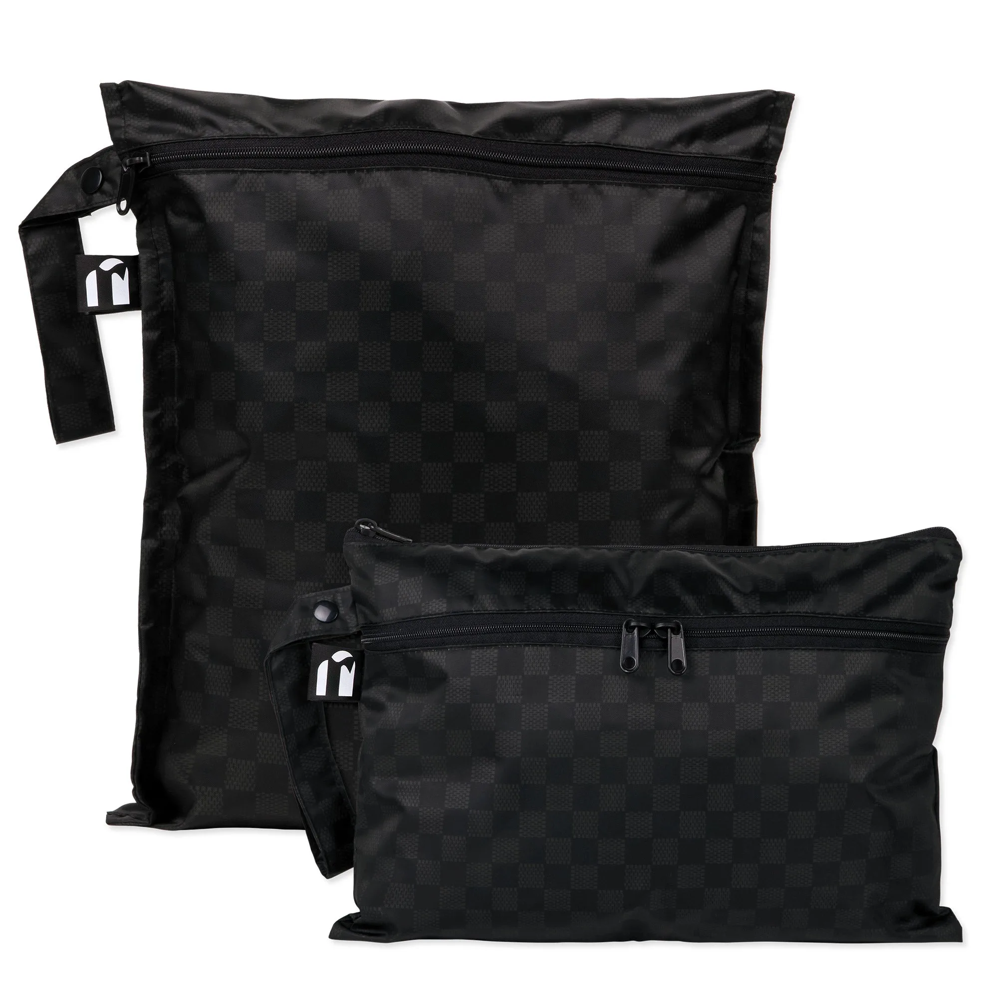 Wet Bag + Wet/Dry Clutch Set: Rich Black