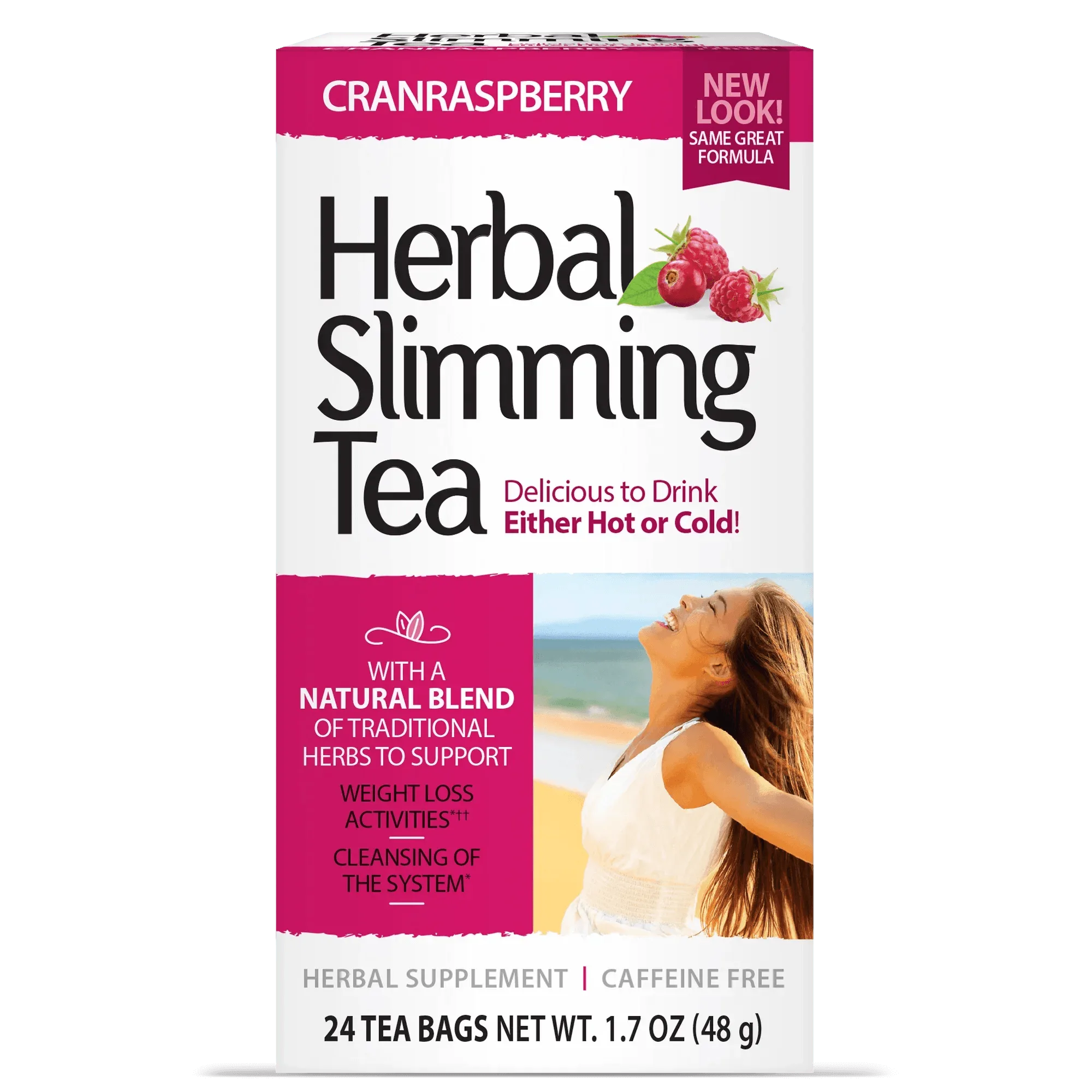 Herbal Slimming Tea Cranraspberry
