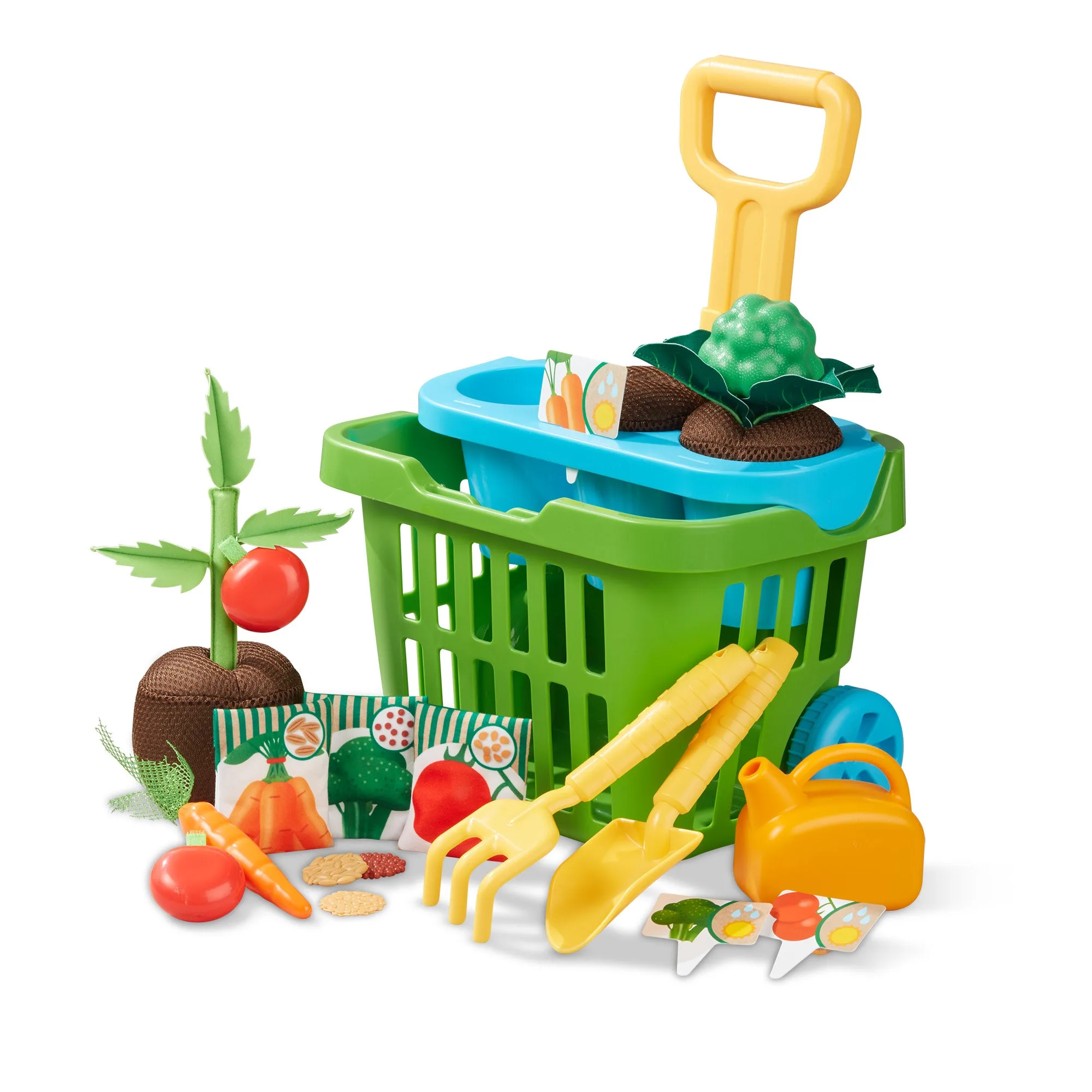 How to Play with the Let’s Explore Vegetable Gardening Play Set