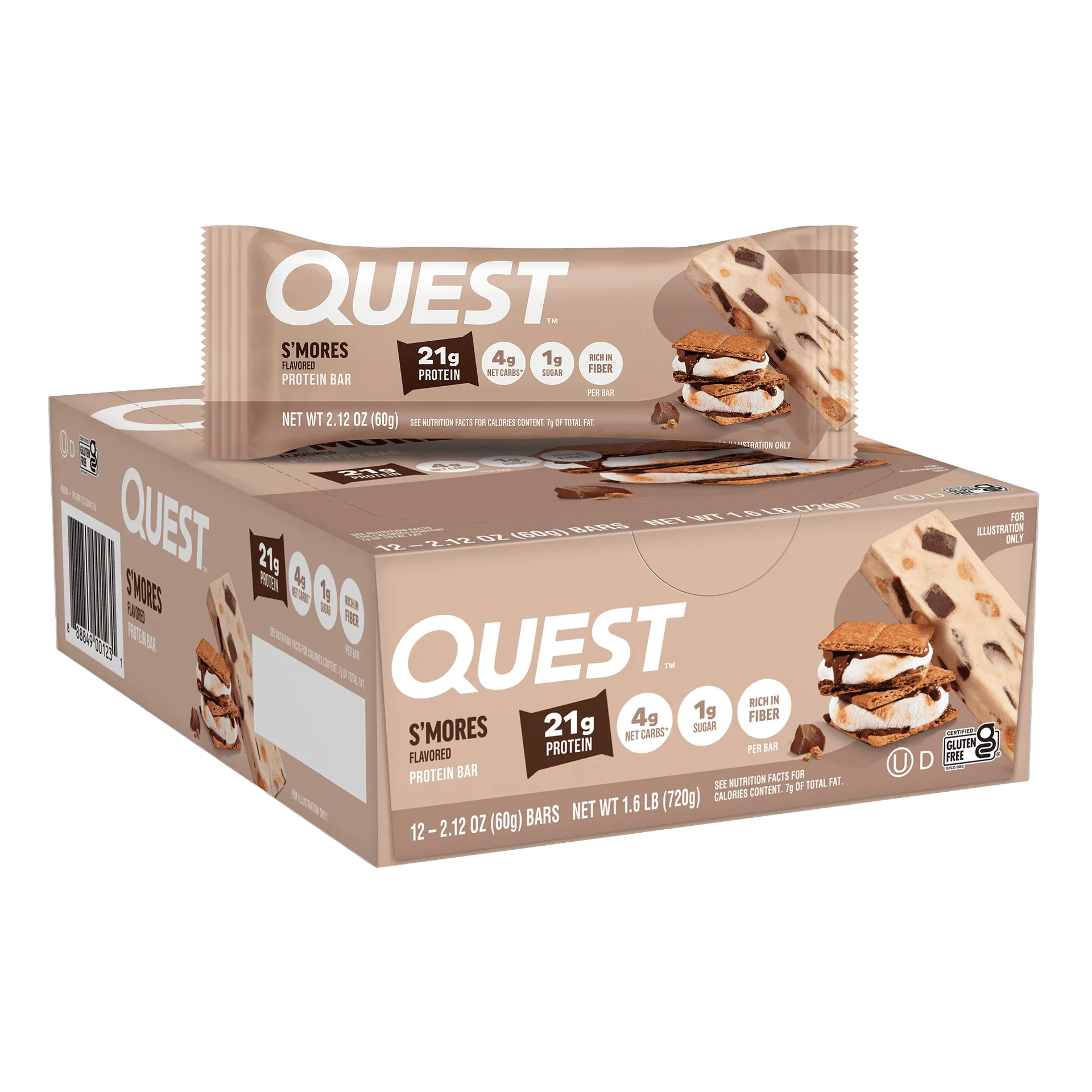 S'Mores Protein Bars