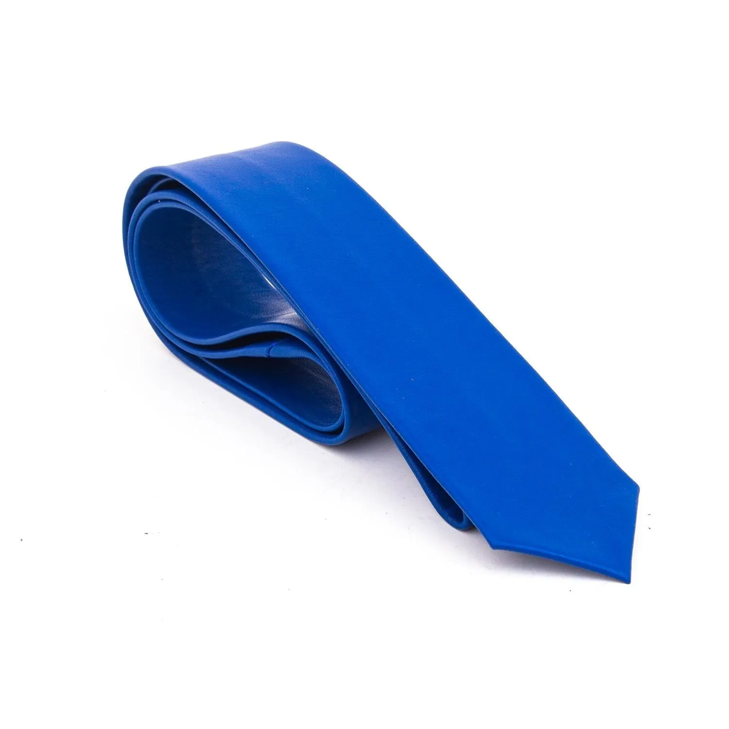 Leather Tie, Skinny Cut // Made to Order