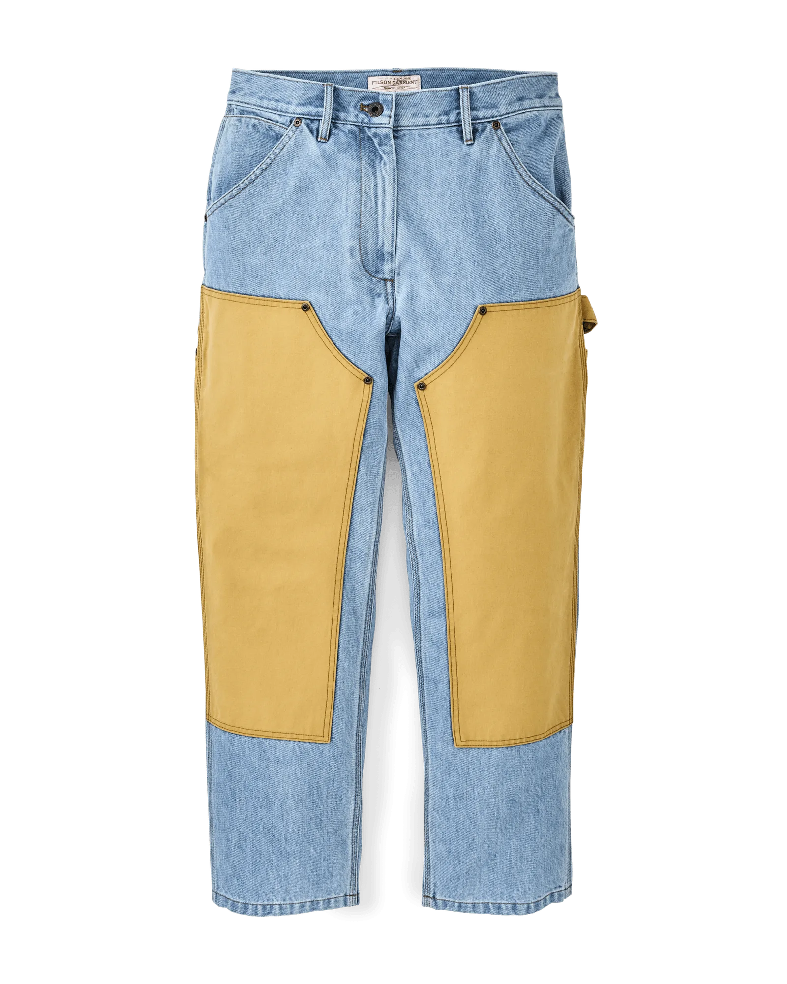Vaqueros de trabajo de mujer de 13 oz - Índigo lavado a la piedra