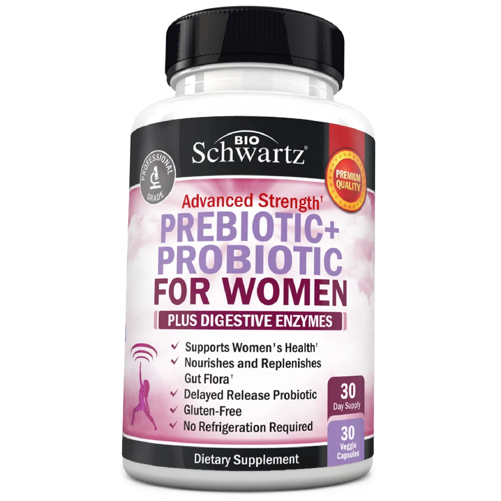 Frauen-Präbiotikum + Probiotikum Kapseln