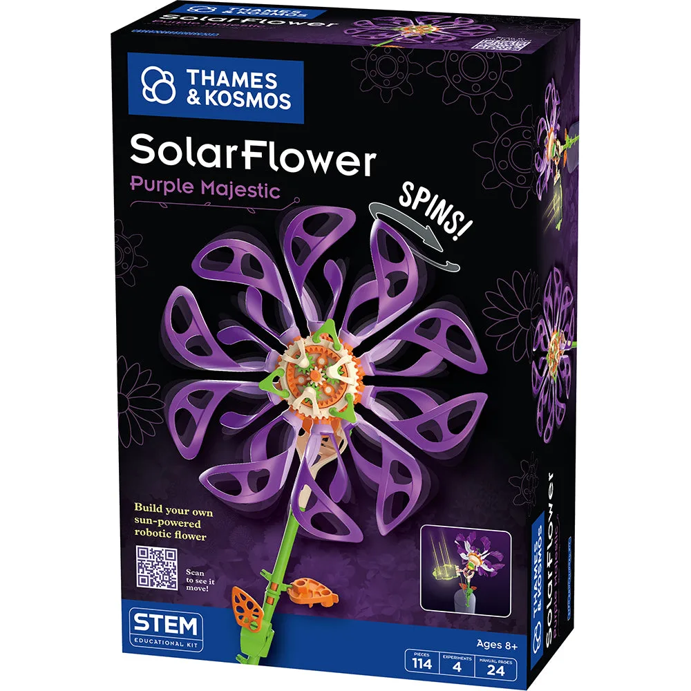 SolarFlower - Purple Majestic