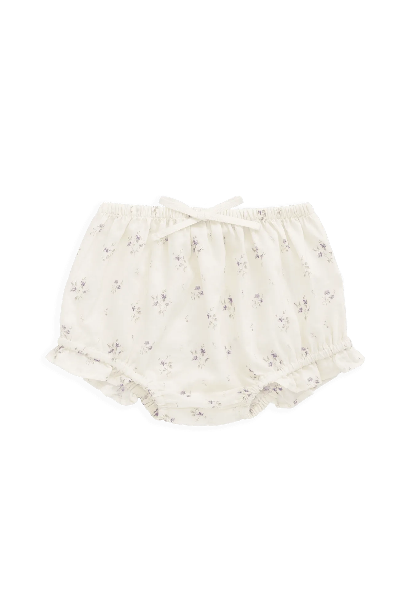 Organic Cotton Frill Bloomer - Jade Floral