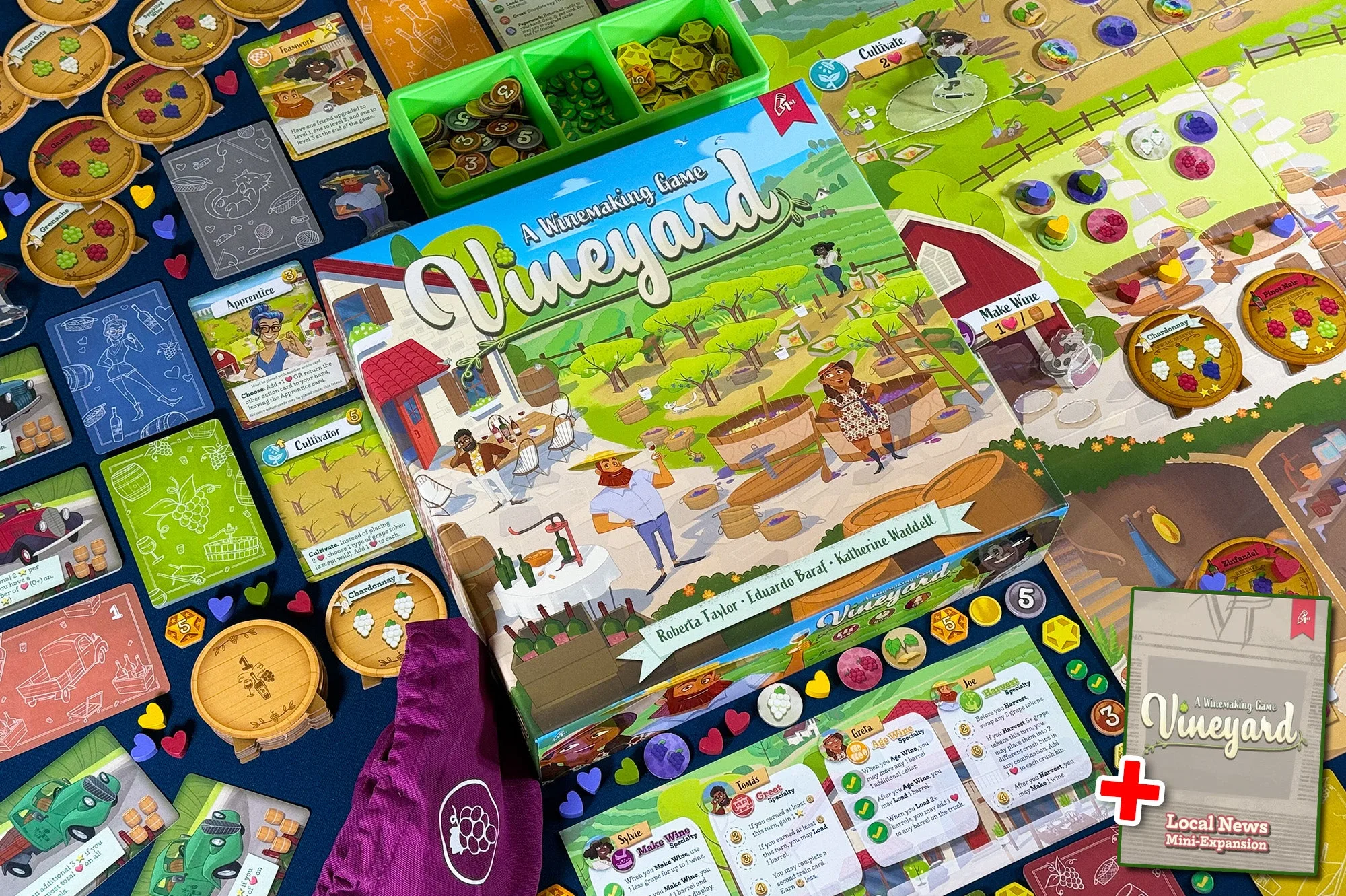 Vineyard + Expansion Bundle: What's Inside