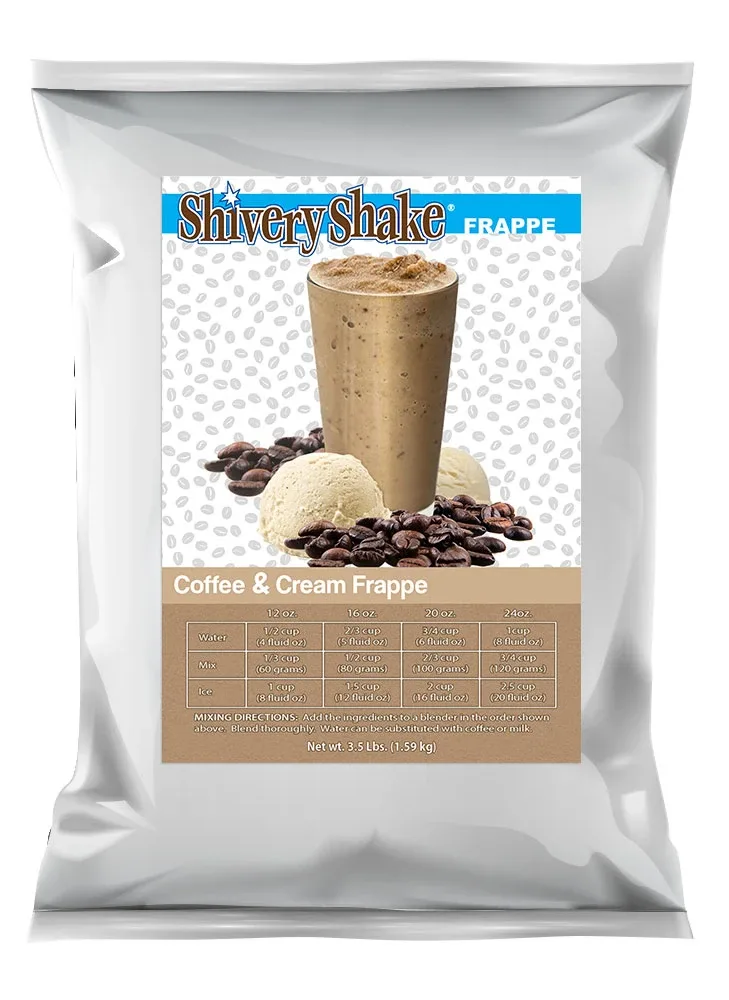 Coffee & Cream Frappe Mix 3.5 Lb. Bag