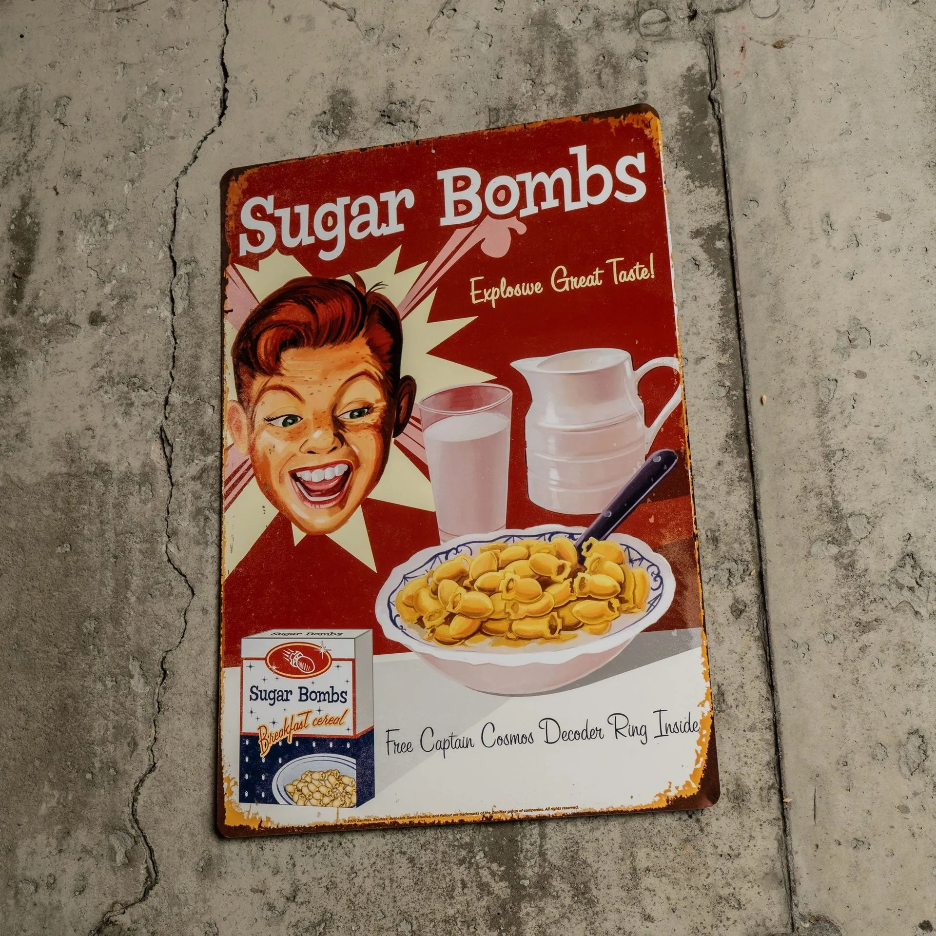 Fallout Sugar Bombs Schild: Tipps zu Präsentation & Pflege