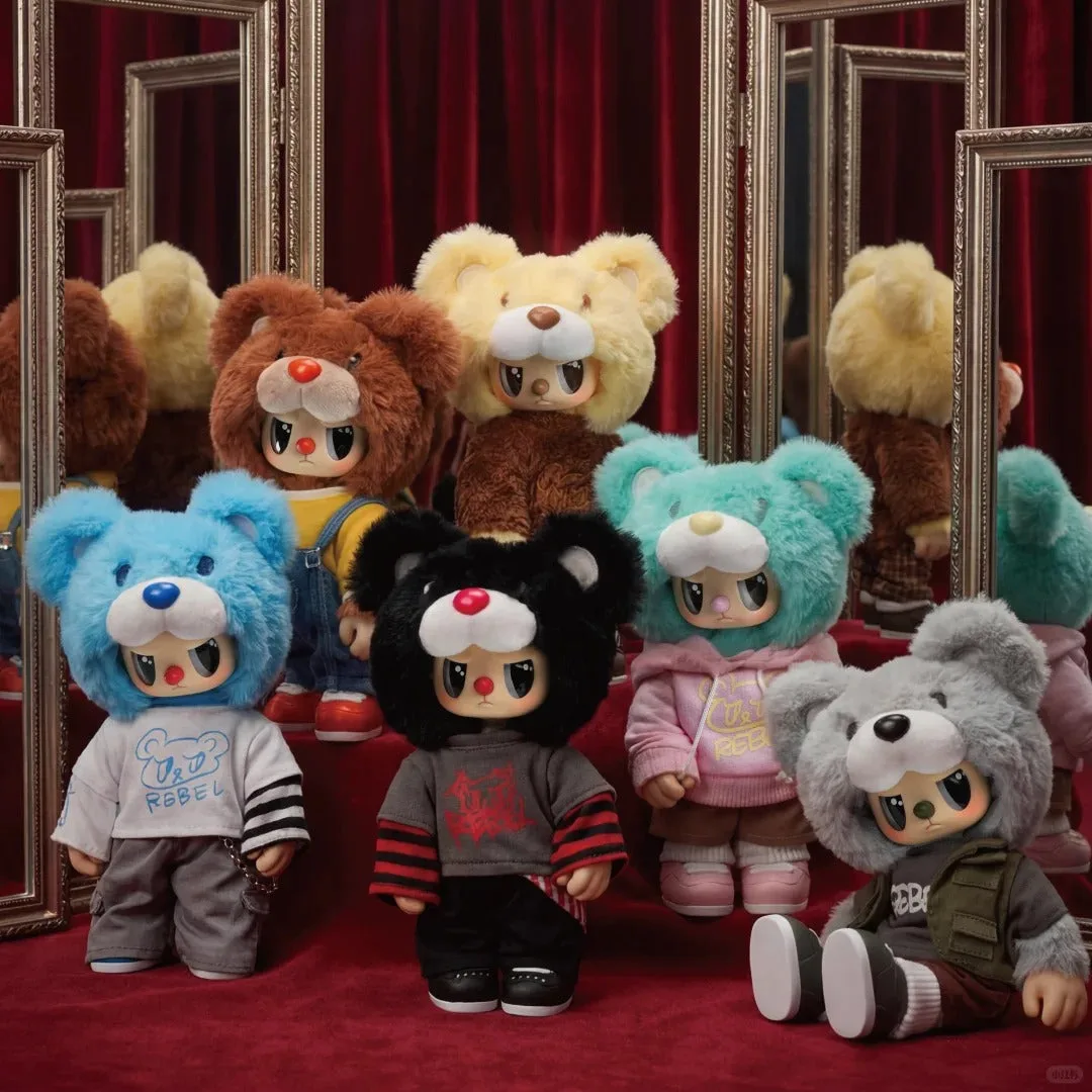 Rebel Bear 무빙 시리즈: 비닐 & 플러시 액션 피규어 가이드