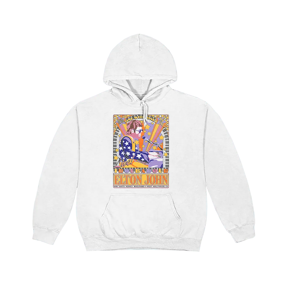 White Troubadour Hoodie
