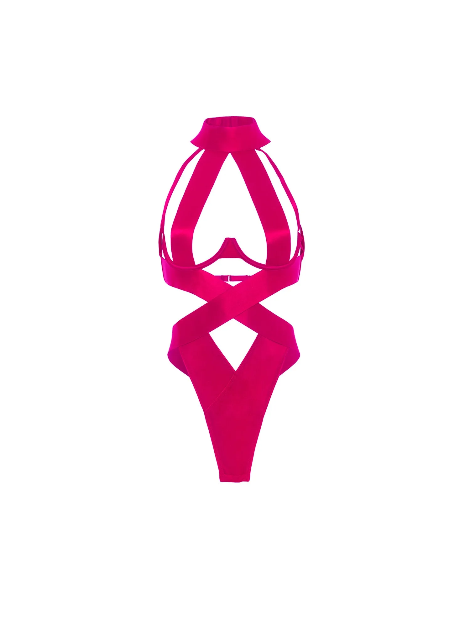 Lydie Strappy Cut Out Teddy Sizing and Fit Guide